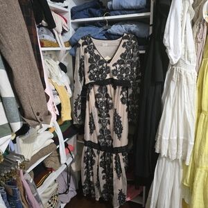 Two Piece Cropped Floor-length Outfit Arissa Alter'd State. Skirt xs top s